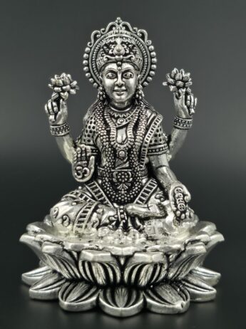 Buy pure silver Maa Lakshmi Murti online – Gopal Ji The Silver Tech