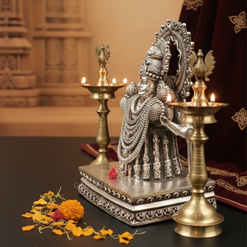 Shree Khatu Shyam Baba Silver Idol