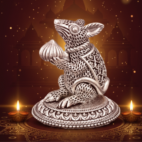 MUSHAKRAJA Silver Idol